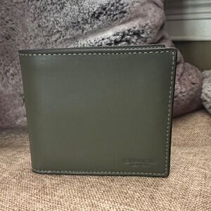 Coach Olive Green Men's 3in1 Wallet